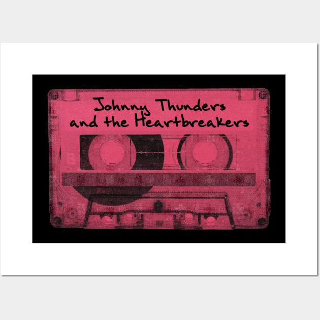 Johnny Thunder & The Heart Breakers Cassette Tape Vintage Wall Art by car lovers in usa